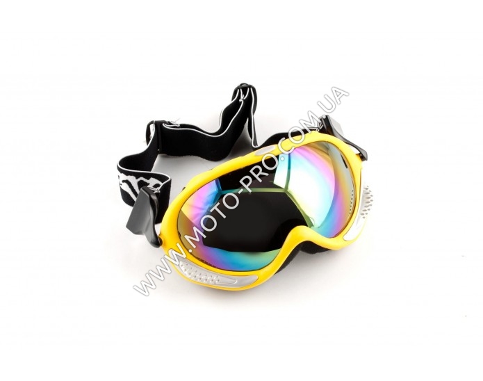 Кросові окуляри (mod:MJ-13, жовті, скло хамелеон)