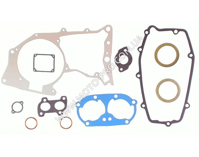 Прокладки двигателя (набор) ЯВА 350 12V (Польша) (синий блист.) VCH (P-2737)