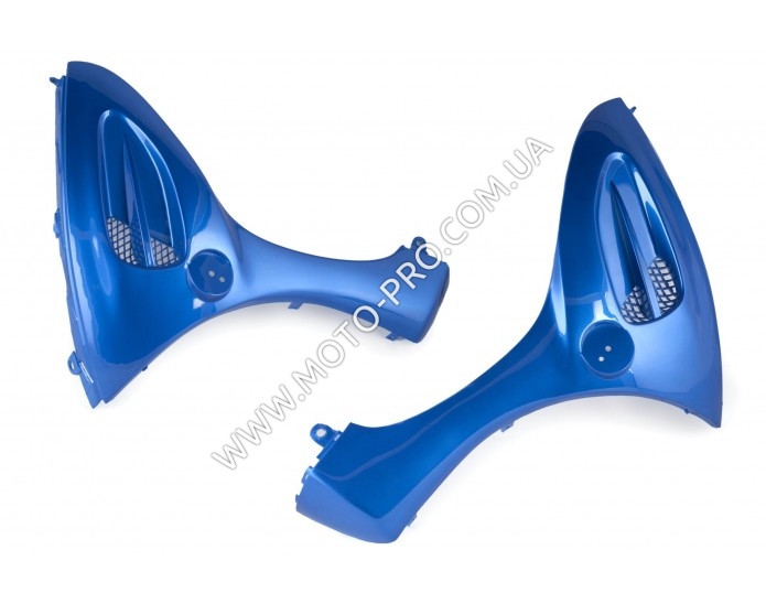 Пластик Zongshen GRAND PRIX передній (підклювник) (синій) KOMATCU
