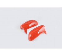 Пластик Zongshen GRAND PRIX пара на руль (защита рук) (красный) KOMATCU