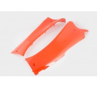 Пластик Zongshen STHORM/ FADA 15 нижний пара (лыжи) (красный) KOMATCU