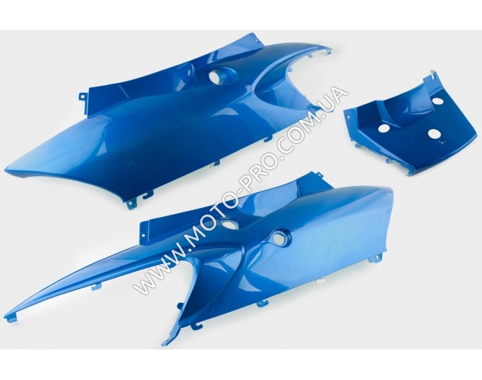 Пластик   Zongshen F1, F50   задняя боковая пара   (синий)   KOMATCU