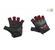 Перчатки без пальцев (mod:MC-29D,size:L, красные) SCOYC...