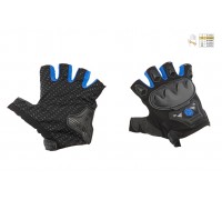 Перчатки без пальцев (mod:MC-29D,size:M, синие) SCOYCO