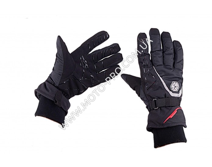 Перчатки SCOYCO (size:L, черные, текстиль) (mod:1)