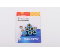 Ролики вариатора Honda 16*13 8,5г (синие) DONGXIN