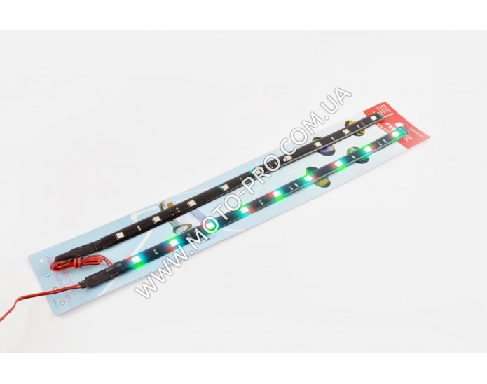 Стрічка світлодіодна SMD 5050 (RGB, 9 кристалів, 30 см) TYPE-R