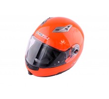 Шлем трансформер (size:XXL, оранжевый + солнцезащитные ...