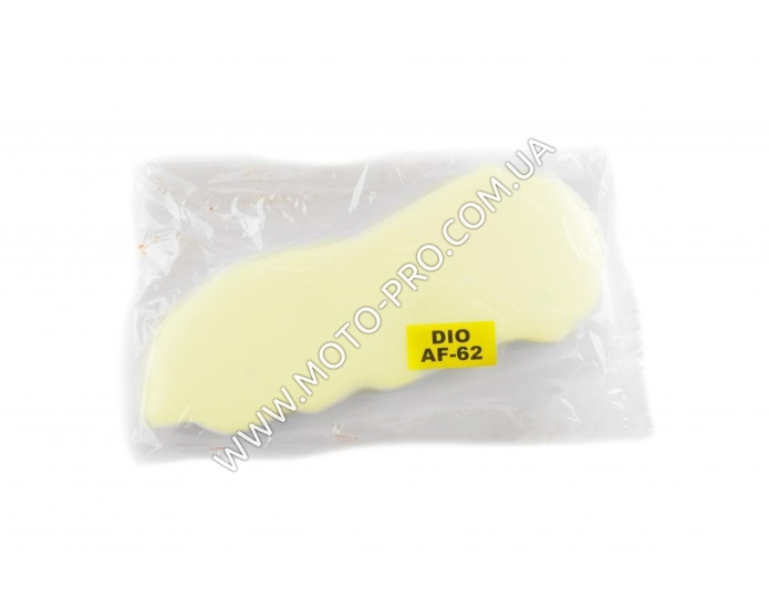 Элемент воздушного фильтра   Honda DIO AF62/TODAY AF61   (поролон с пропиткой)   (желтый)   AS (V-1660)