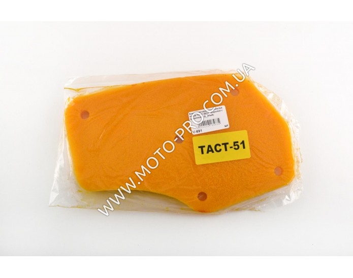Элемент воздушного фильтра   Honda TACT AF51   (поролон с пропиткой)   (желтый)   AS (V-691)