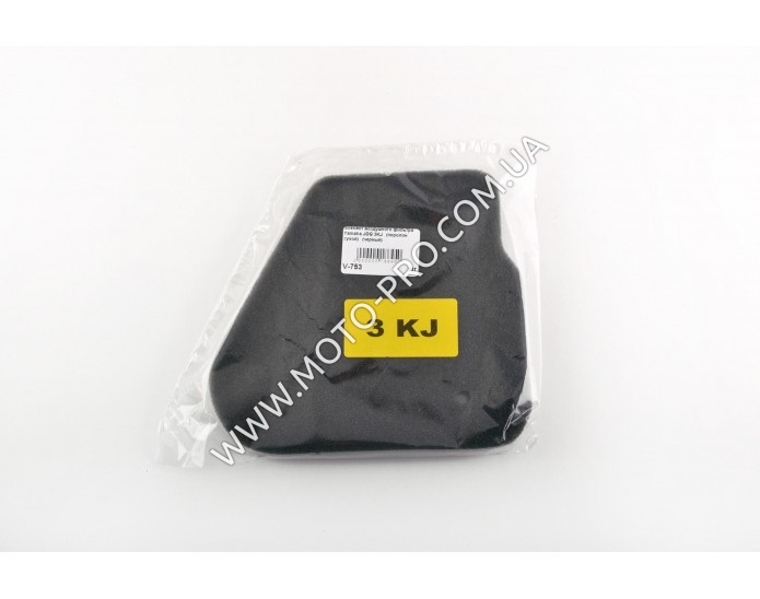 Елемент повітряного фільтра Yamaha JOG 3KJ (поролон сухий) (чорний) AS (V-753)
