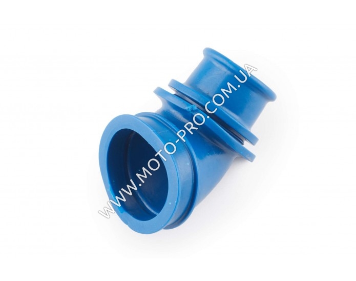 Патрубок воздушного фильтра Suzuki LETS (синий) KOMATCU (Suzuki Lets)