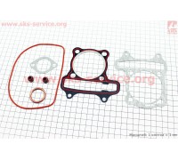 Прокладки поршневий к-кт 150cc "червона нитка" (Китайський скутер 125-150 СС)