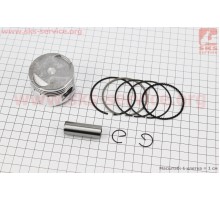 Поршень, кольца, палец к-кт 125cc 52,4мм WH125 Keeway +...