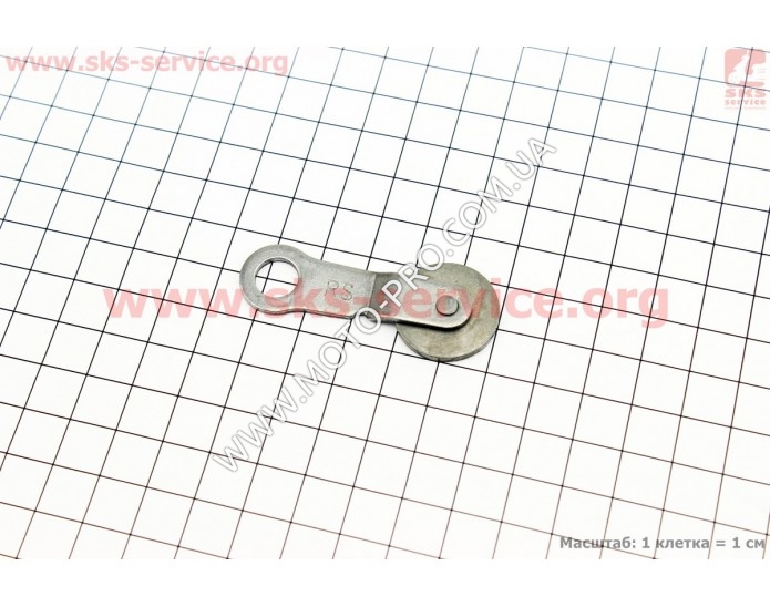 Ролик – фіксатор КПП на пластині DELTA (Delta 110cc)