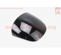 УЦЕНКА пластик - стекло ветровое черное (не прозрачное) (небольшие царапины) (CB-125/150)
