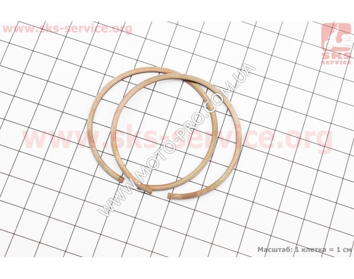 Кольца поршневые Honda LEAD90 48мм +0,50 (замки верхние) (Honda Lead 90)