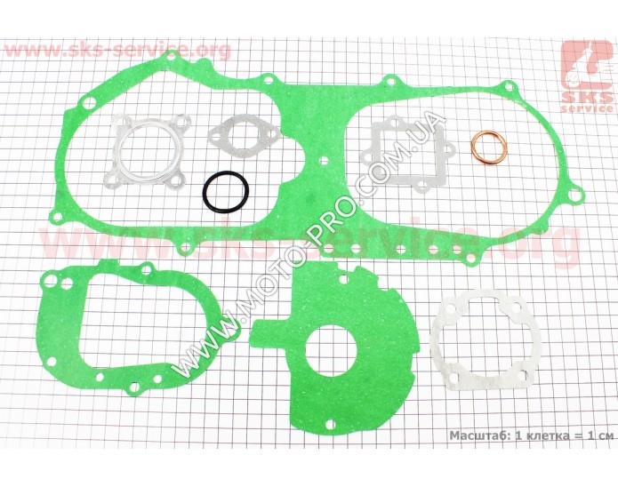 Прокладки двигуна до-кт 9шт Yamaha JOG50 (Yamaha JOG 50)