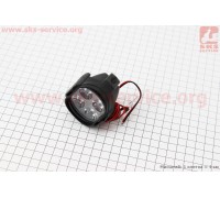 Фара додаткова світлодіодна вологозахисна - 4 LED з кріпленням, 50*65мм