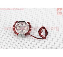 Фара дополнительная светодиодная - 6 LED с креплением, ...