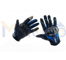 Рукавички SUOMY (чорно-сині size M)