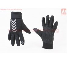 Перчатки мотоциклетные XL-Чёрные (сенсорный палец)