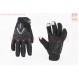 Перчатки мотоциклетные XL-Чёрные (сенсорный палец) тип 1