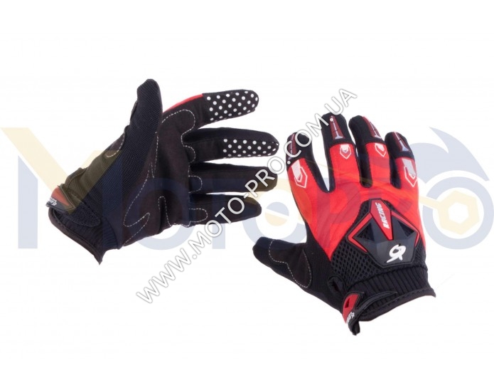Перчатки RG (mod:1, size:M, красно-черные)