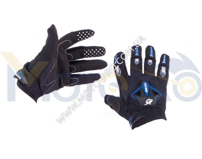Перчатки RG (size:M, черно-синие)