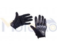 Перчатки AXE RACING (size:M, черные) (mod:3)