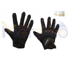 Перчатки SCOYCO (mod:MC-10, size:XL, красные, текстиль)