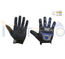 Перчатки SCOYCO (mod:MC-24, size:M, синие, текстиль)