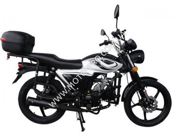 Мотоцикл FORTE ALFA NEW FT125-K9A (Черный)