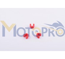 Скользители (слайдеры) Honda LEAD 90 (тюнинг. красные)