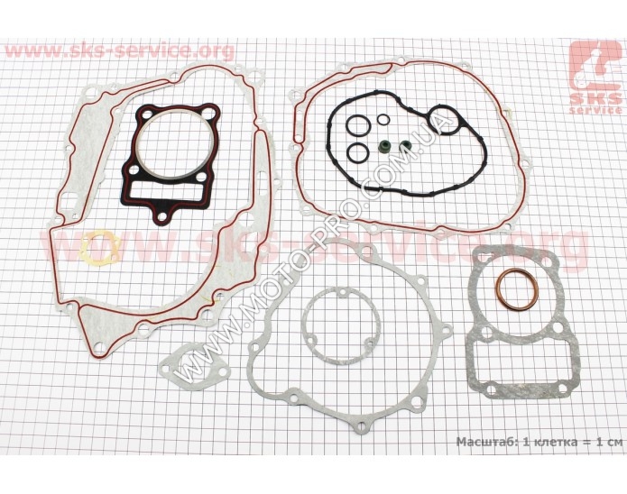 Прокладки двигателя к-кт 250сс-68mm "красная нить" (326362)