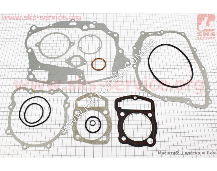 Прокладки двигуна до-кт CB-150cc 62мм (321247)