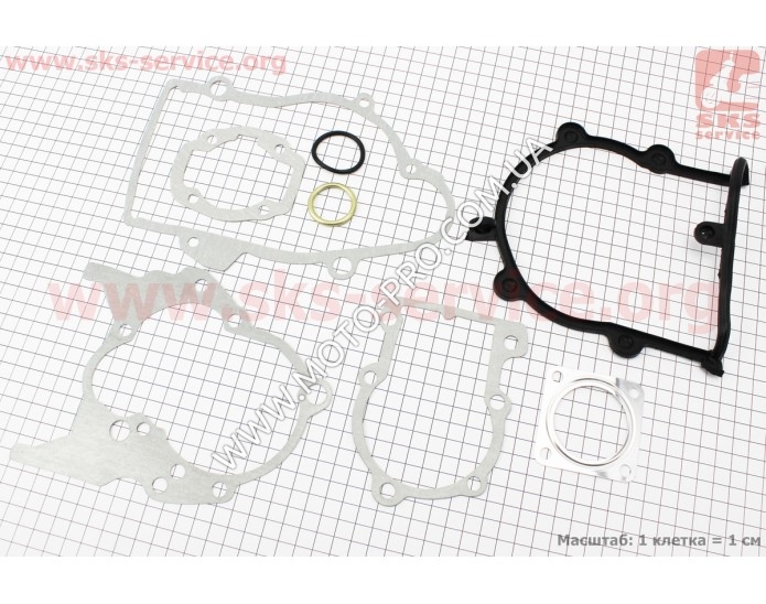 Прокладки двигателя к-кт Honda DIO "большая" (347728)