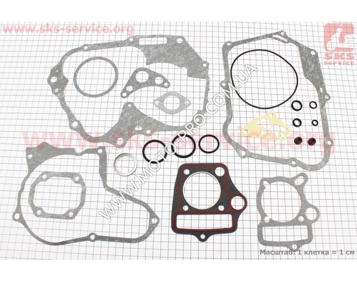 Прокладки двигуна к-кт 70cc (338588)