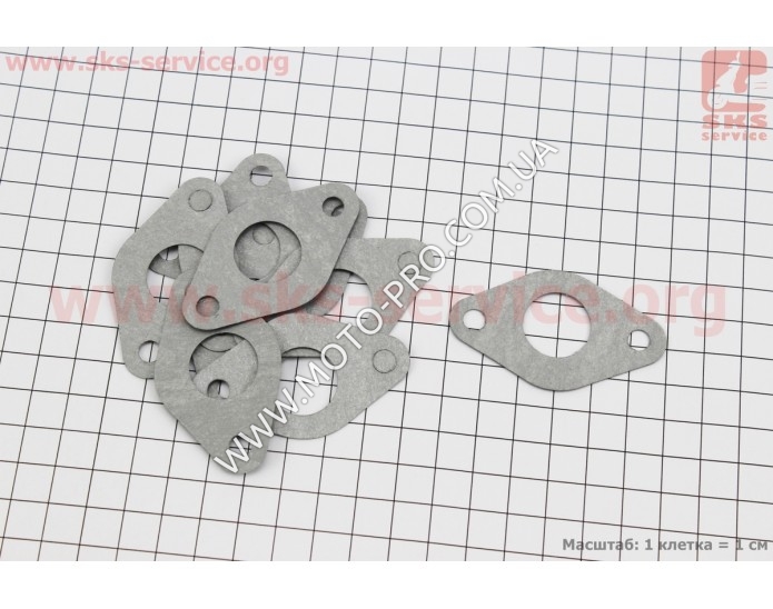 Прокладка патрубка карбюратора (пароніт) к-кт 10шт (309946)