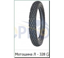 Мотошина 2,75-17 TT (Петрошина Л-328+камера) LTK