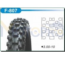 Мотошина 3,00-10 ТL (MARELLY F-807KROSS, безкамерна) LT...