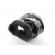Шлем кроссовый/эндуро/АТV BLD-819-7 М (57-58см), ЧЁРНЫЙ глянец с бело-серым рисунком