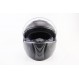 Шлем интеграл, закрытый+очки BLD-М61 S (55-56см), ЧЁРНЫЙ матовый