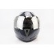 Шлем модуляр, закрытый с откидным подбородком+откидные очки BLD-158 S (55-56см), "КАРБОН" глянец