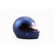 Шлем закрытый HK-221 - СИНИЙ матовый + воротник (царапины, дефекты покраски)