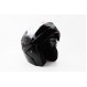 Шлем закрытый с откидным подбородком+очки JK-111 M- ЧЕРНЫЙ глянец (330882)