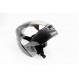 Шлем закрытый с откидным подбородком+очки HF-119 S- "КАРБОН" (330206)