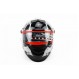 Шлем закрытый+очки FF322 LOTUS XL - ЧЕРНЫЙ с рисунком серым (330822)