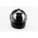Шлем закрытый HF-150 M- ЧЕРНЫЙ глянец (330813)