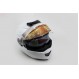 Шлем закрытый с откидным подбородком+очки HF-119 L- БЕЛЫЙ (330273)